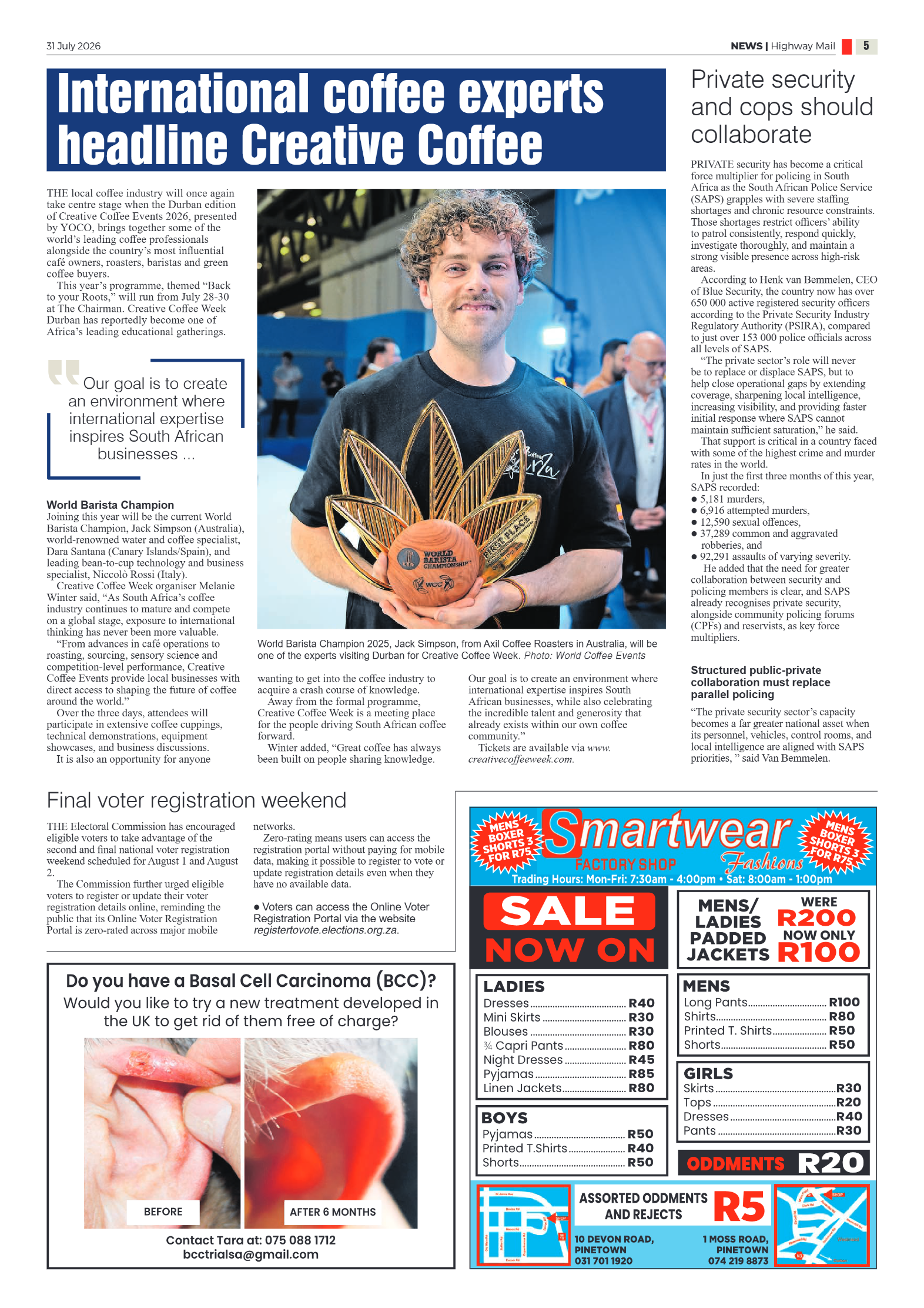 Highway Mail 31 July 2026 page 5