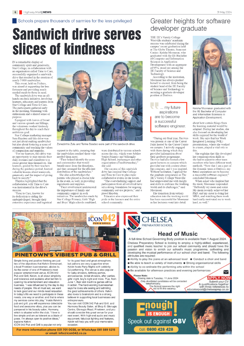 Highway Mail 31 May 2024 page 4