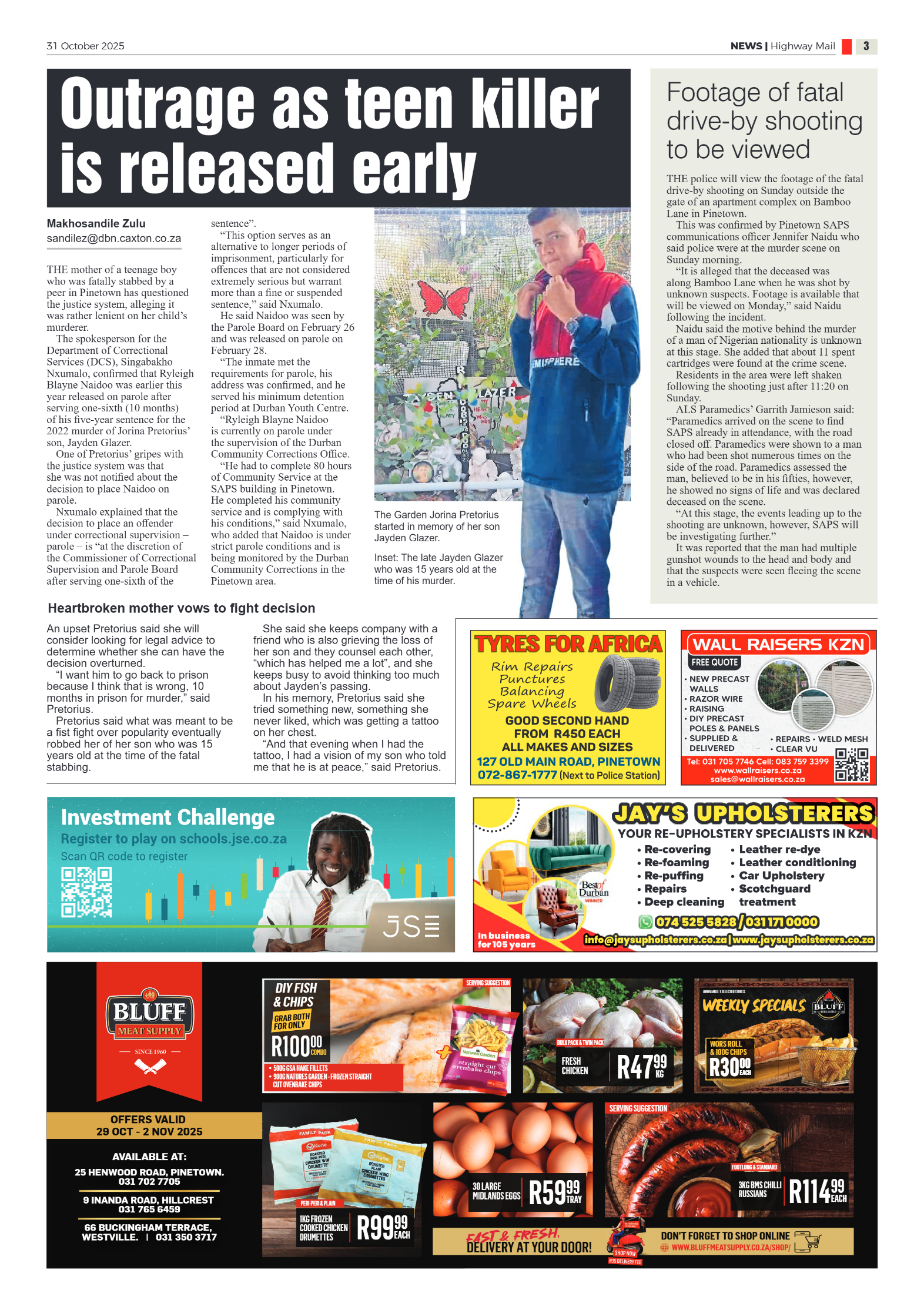 Highway Mail 31 October 2025 page 3
