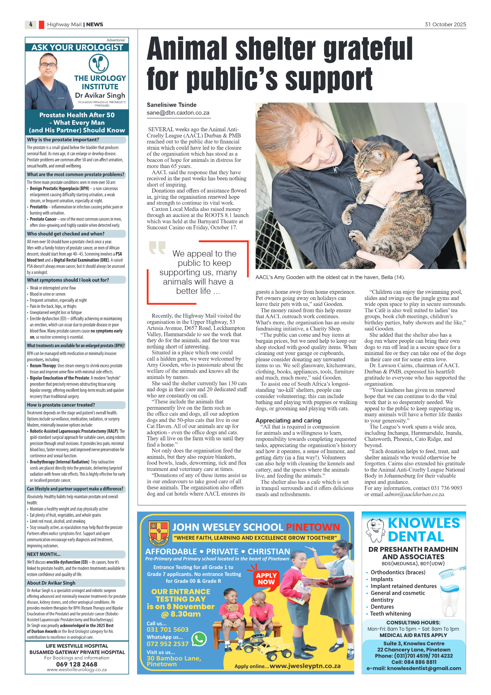 Highway Mail 31 October 2025 page 4