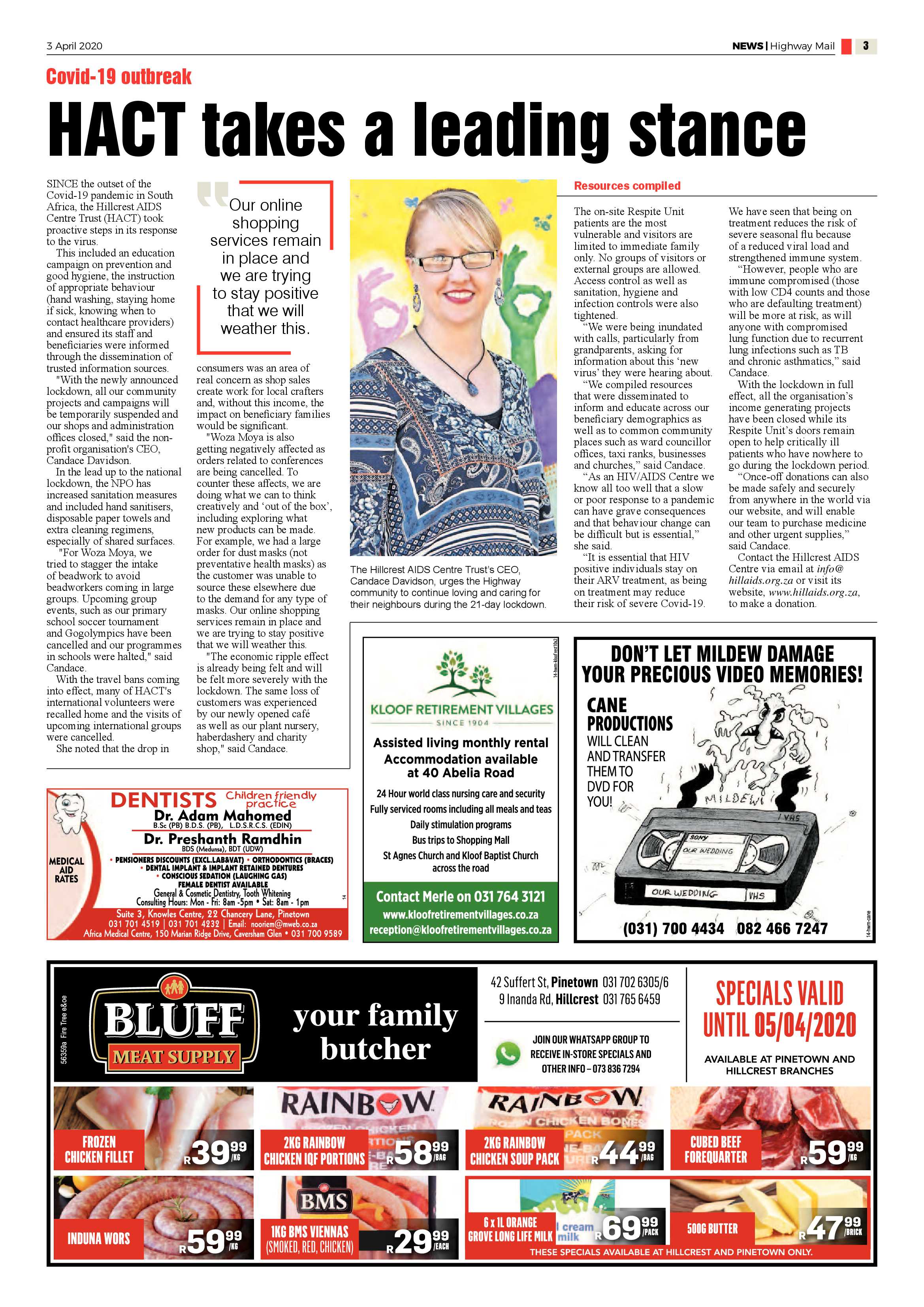 Highway Mail 3 April 2020 page 3
