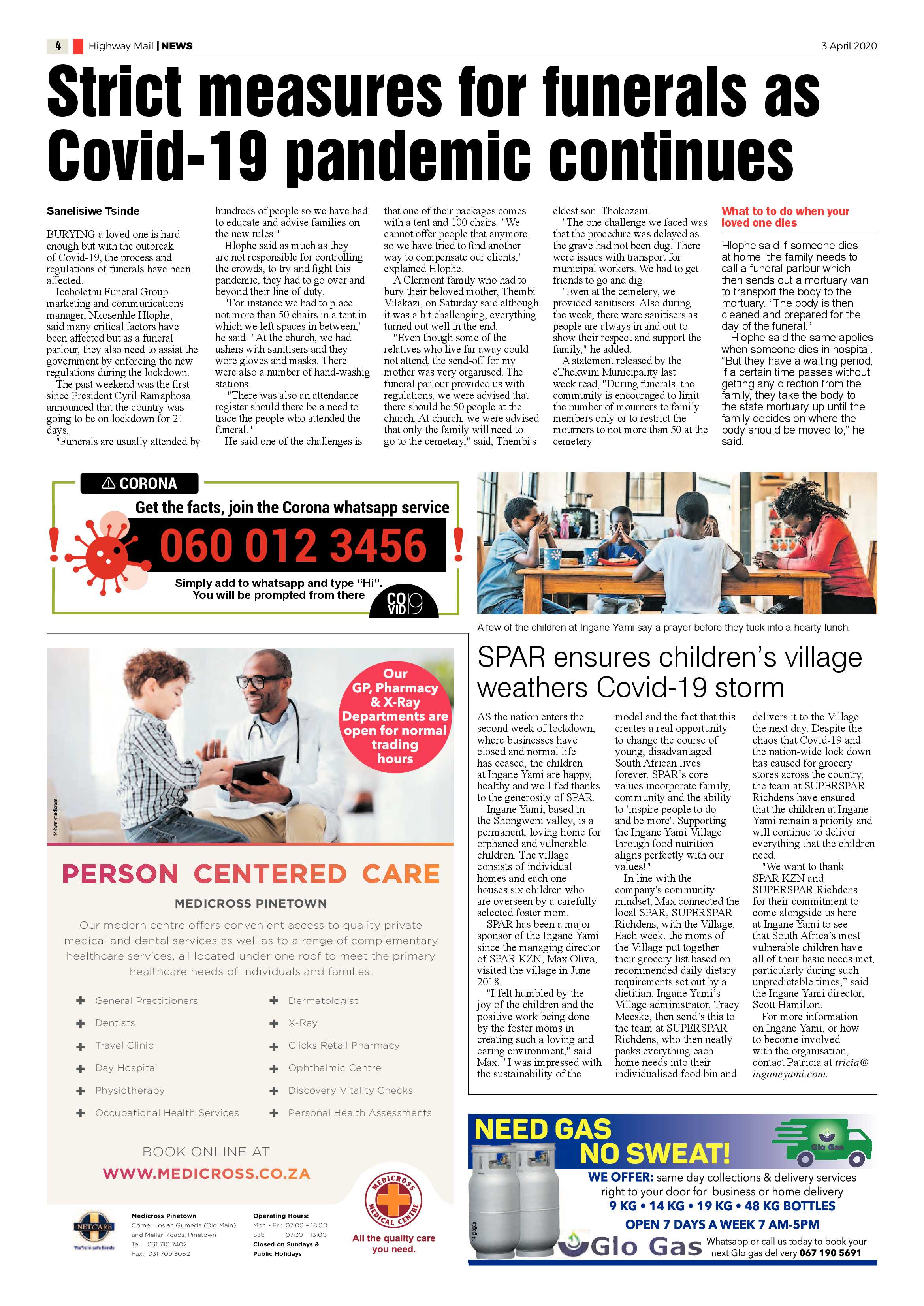 Highway Mail 3 April 2020 page 4