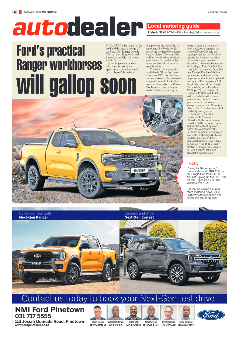 Highway Mail 3 February 2023 page 12