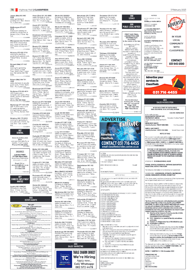 Highway Mail 3 February 2023 page 14
