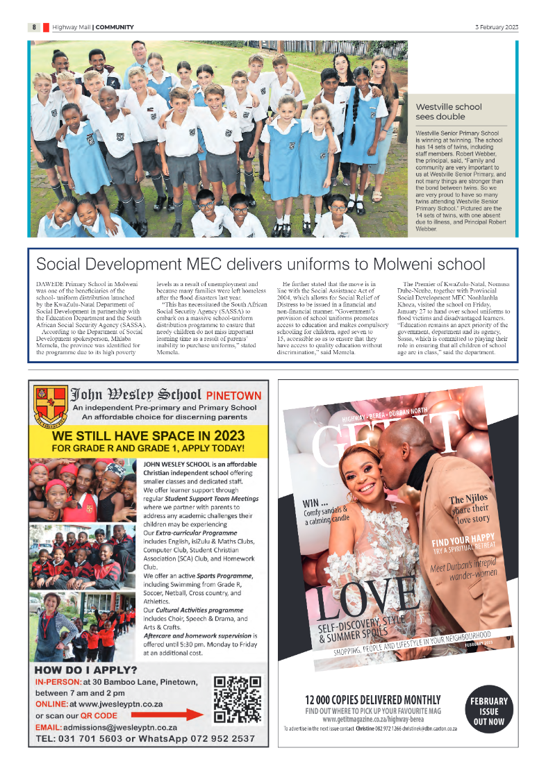 Highway Mail 3 February 2023 page 8