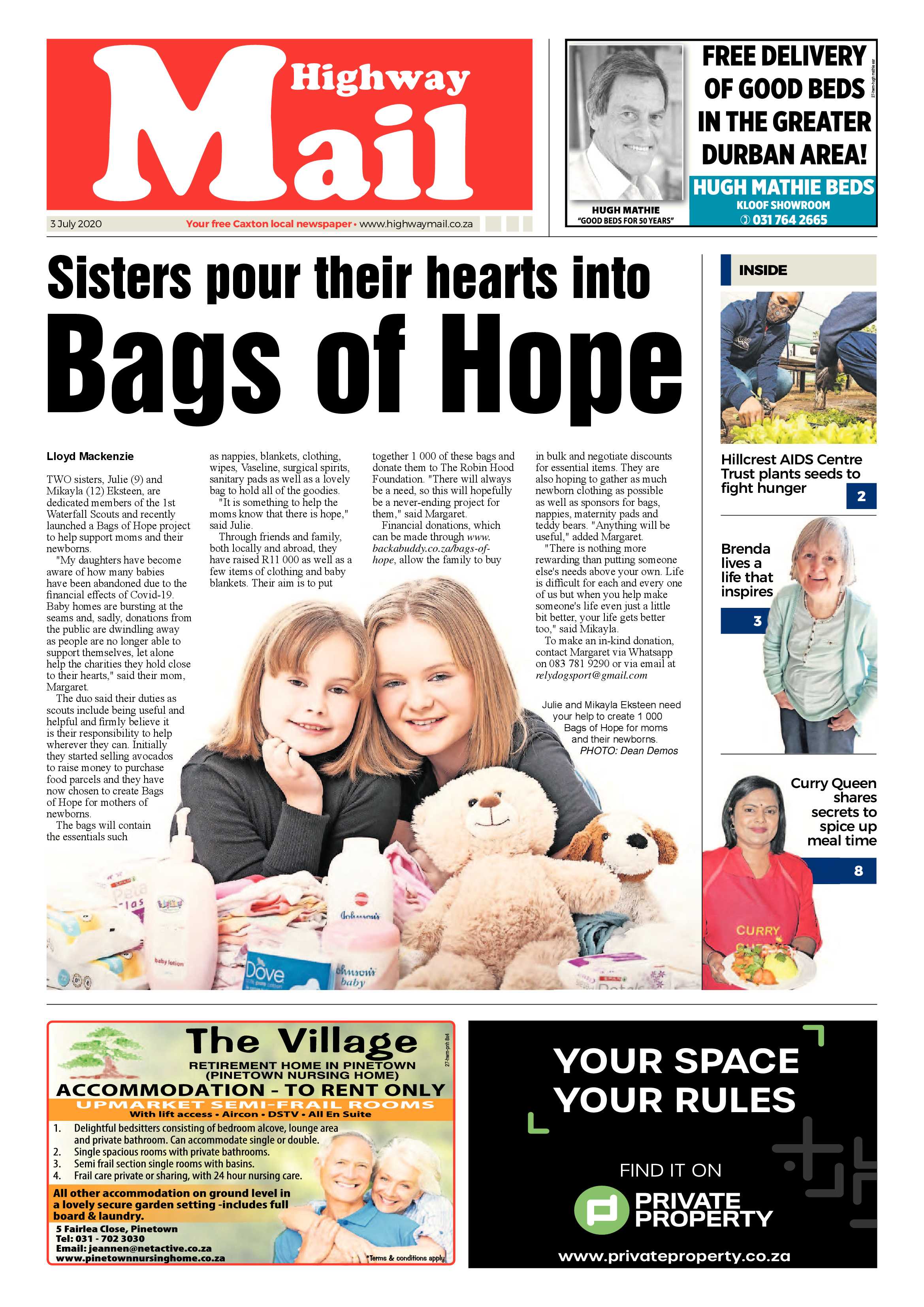 Highway Mail 3 July 2020 page 1