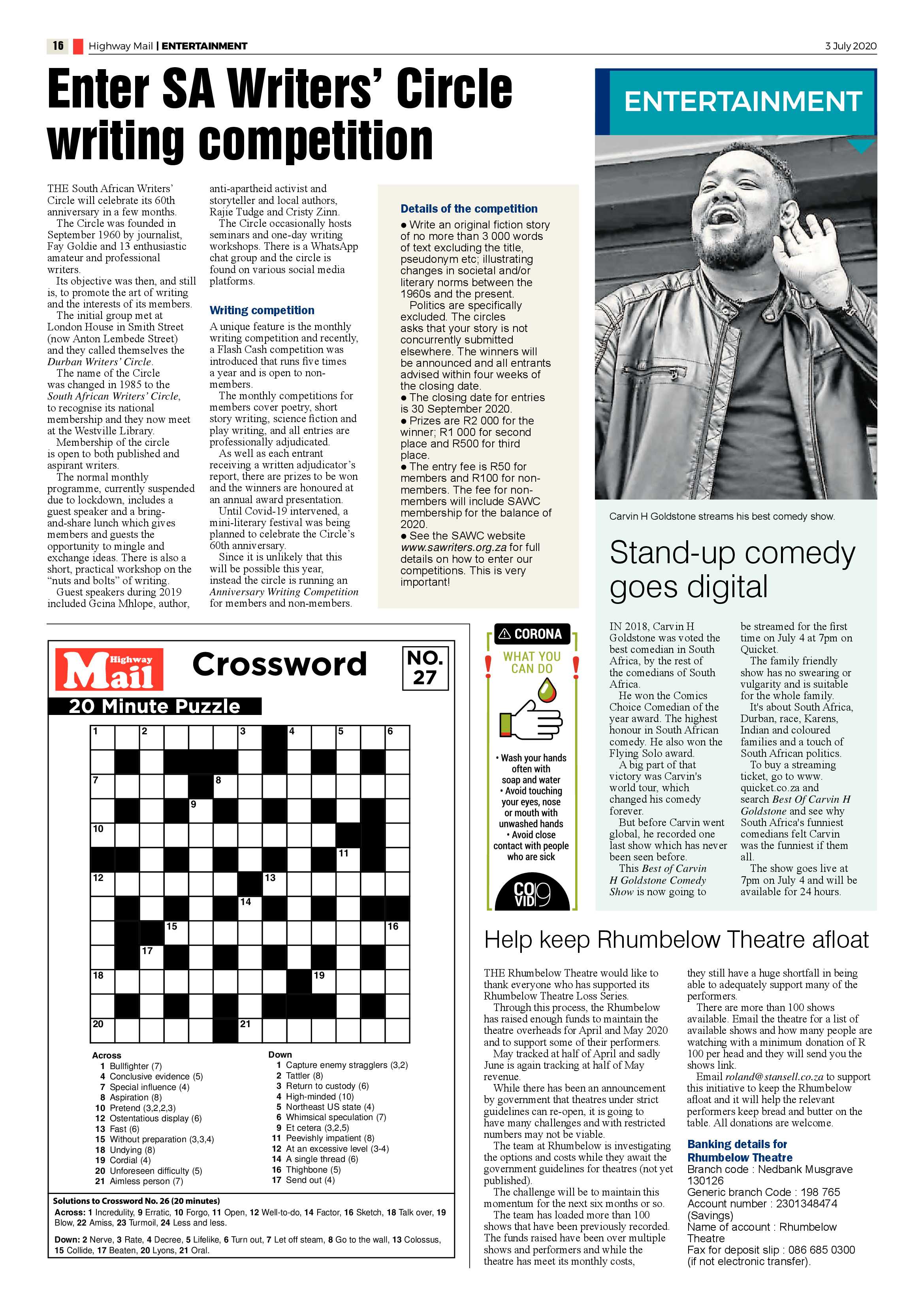 Highway Mail 3 July 2020 page 16