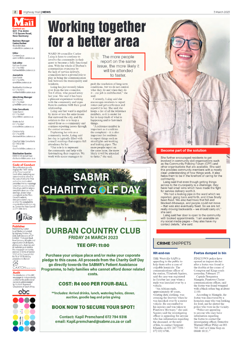 Highway Mail 3 March 2023 page 2