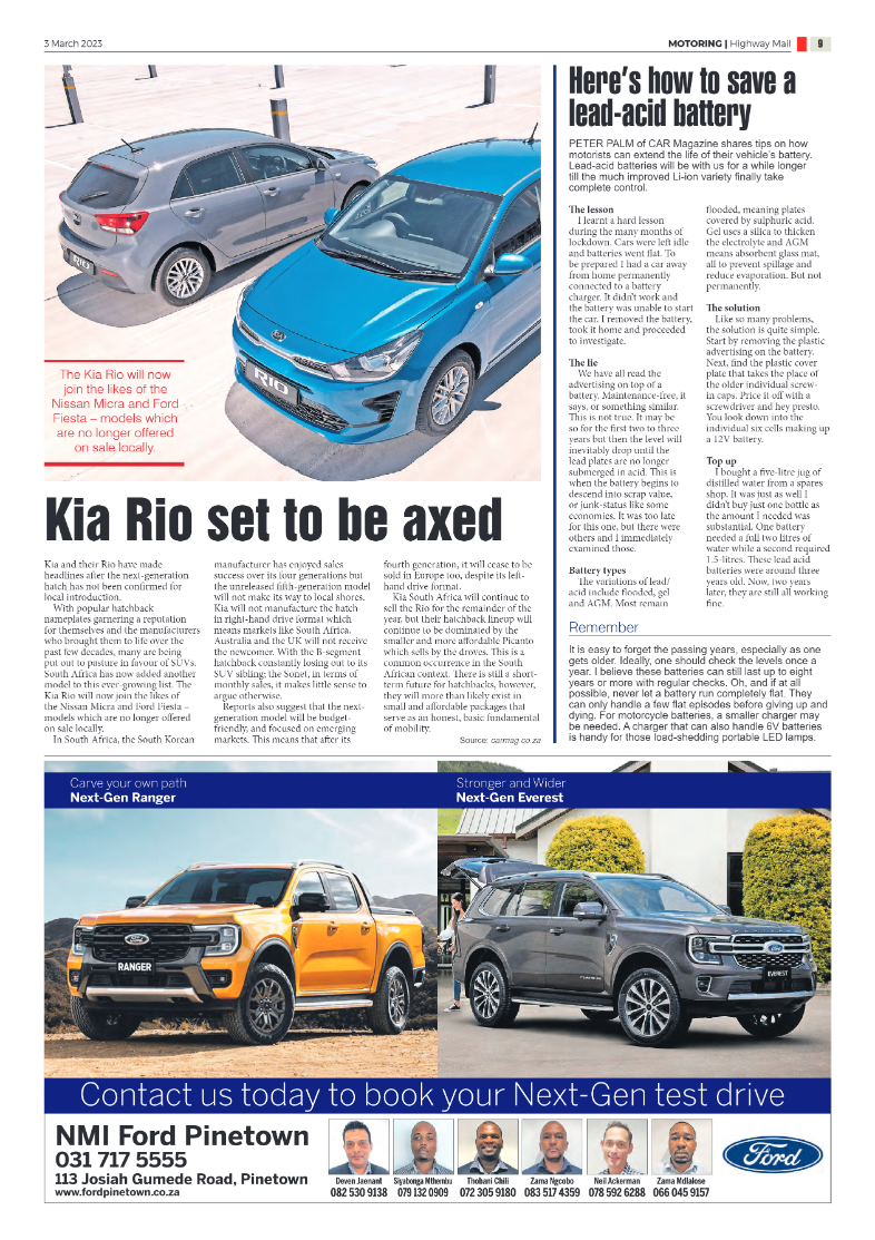 Highway Mail 3 March 2023 page 9