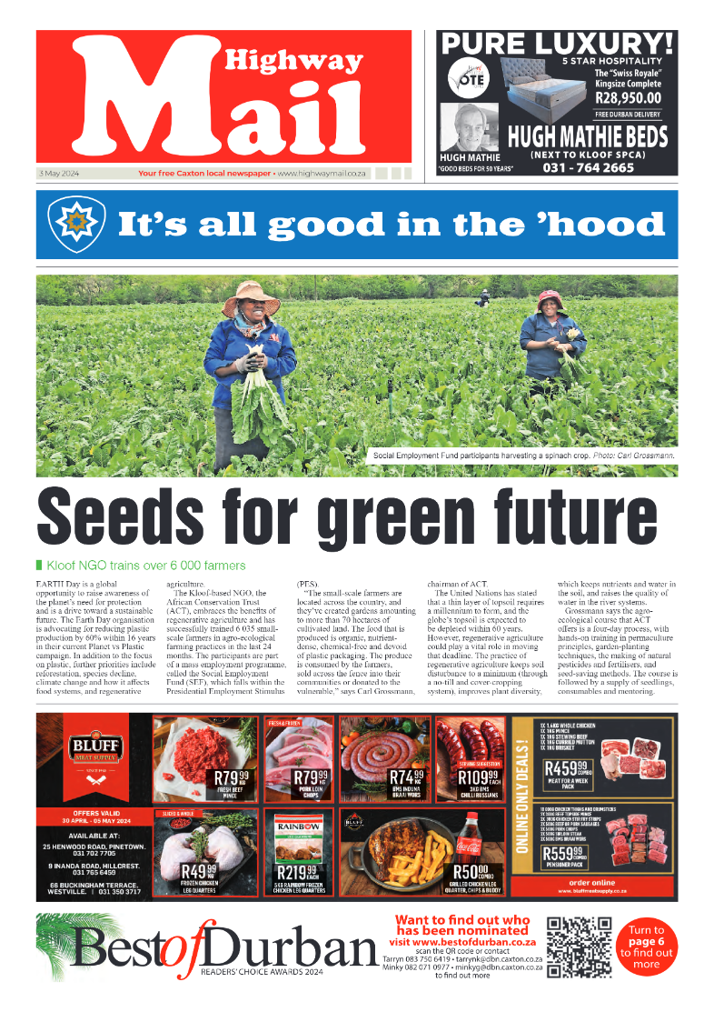 Highway Mail 3 May 2024 page 1