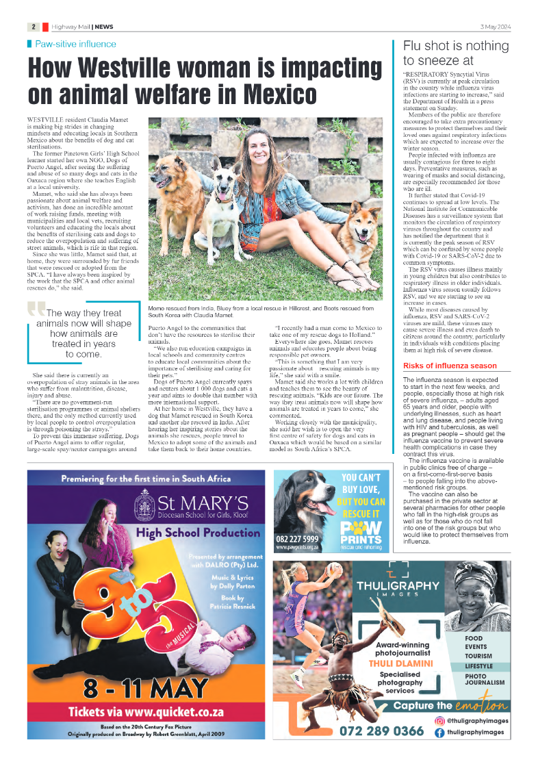 Highway Mail 3 May 2024 page 2