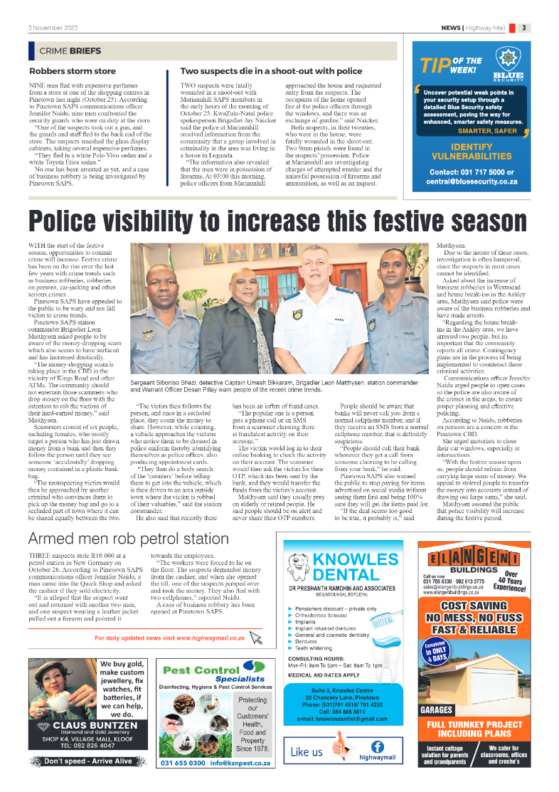Highway Mail 3 November 2023 page 3