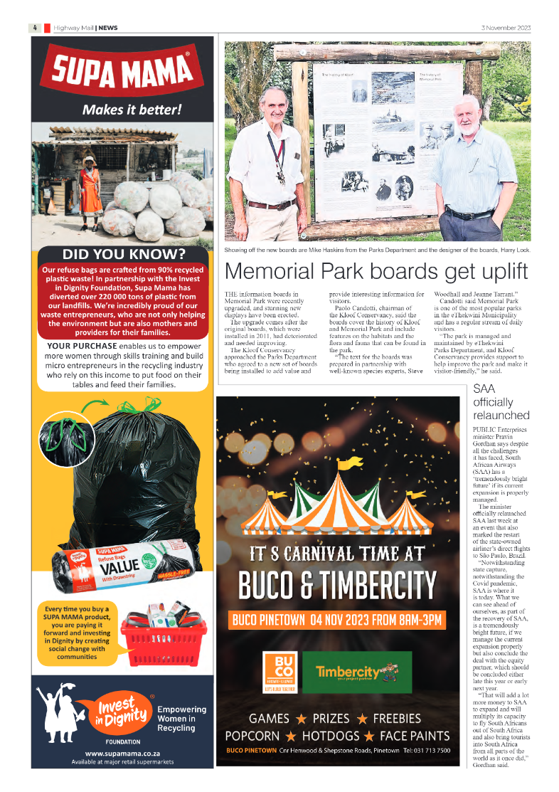 Highway Mail 3 November 2023 page 4
