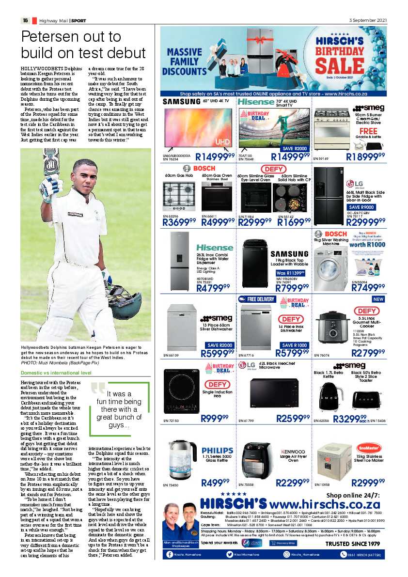 Highway Mail 3 September 2021 page 16