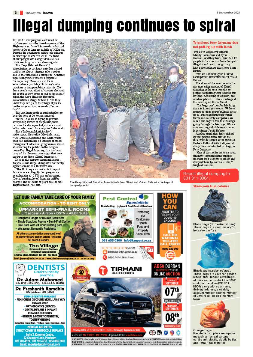 Highway Mail 3 September 2021 page 2