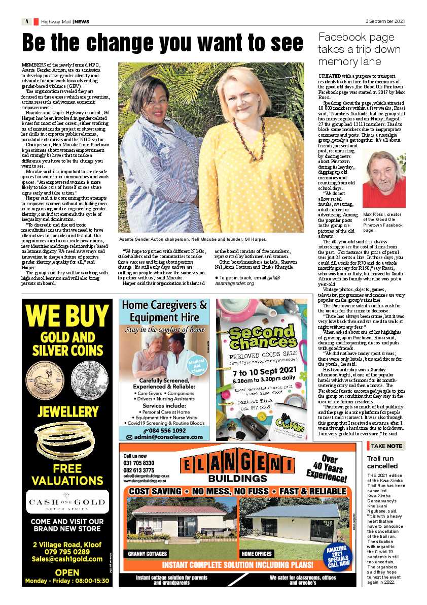Highway Mail 3 September 2021 page 4