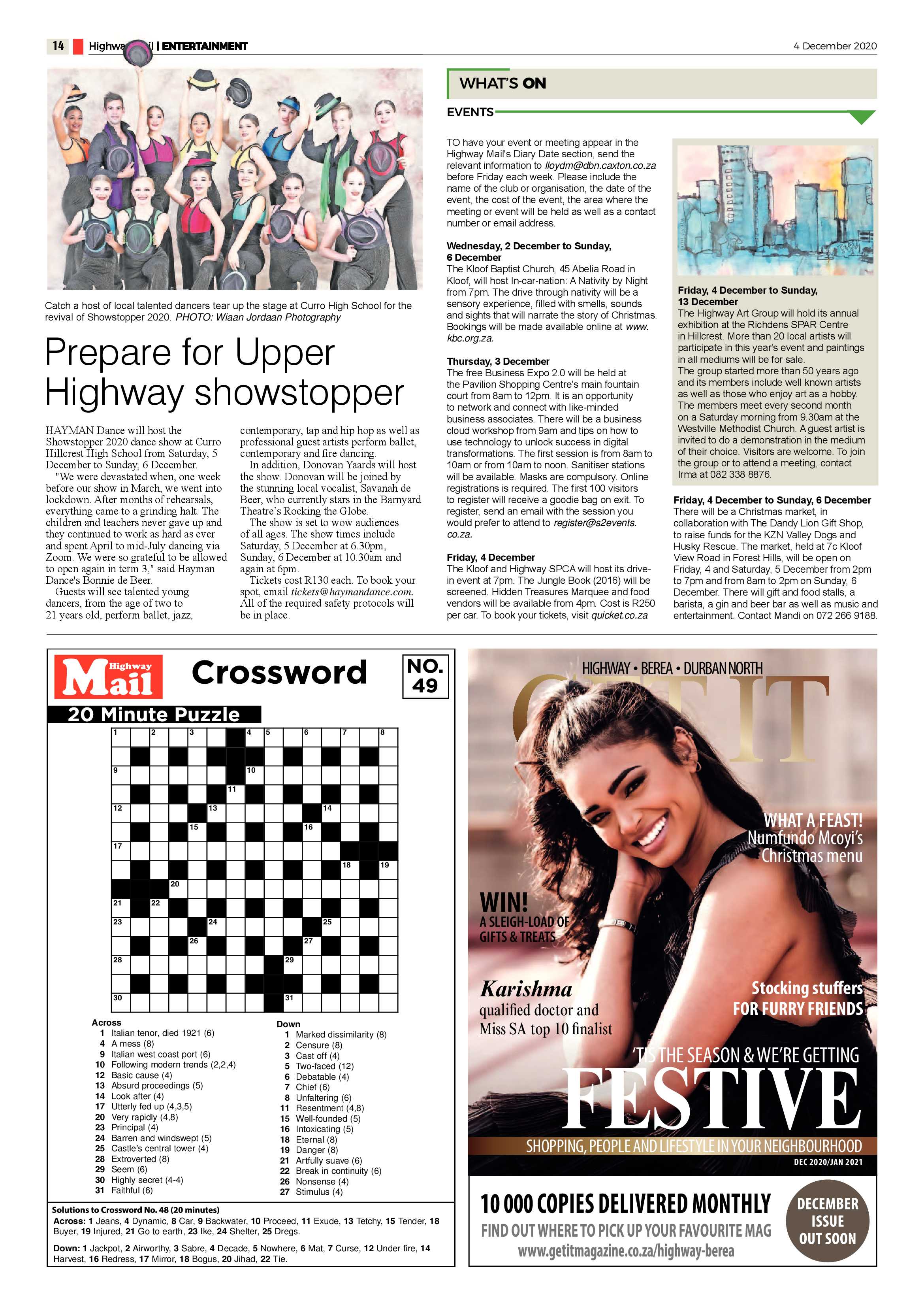 Highway Mail 4 December 2020 page 14