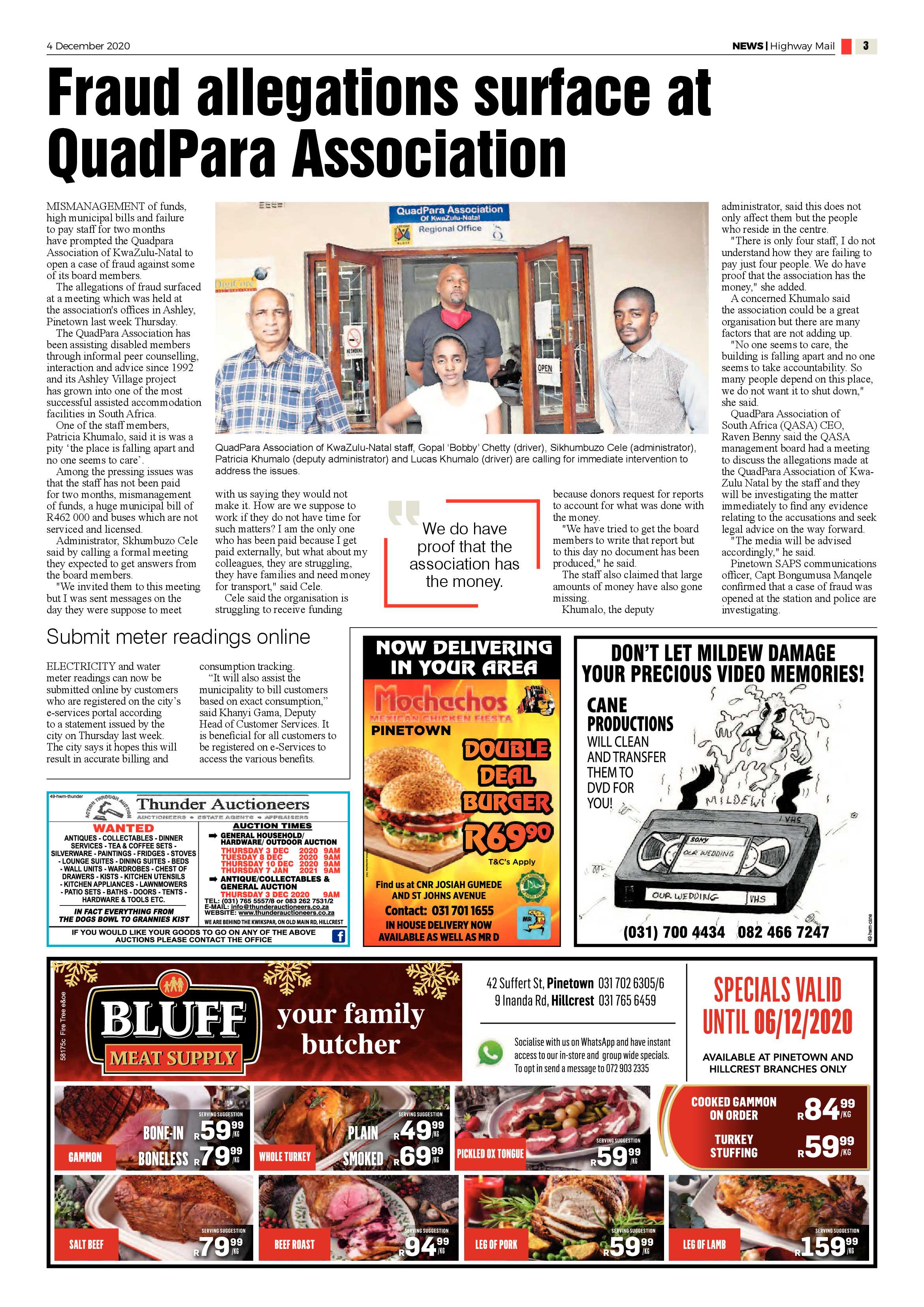 Highway Mail 4 December 2020 page 3