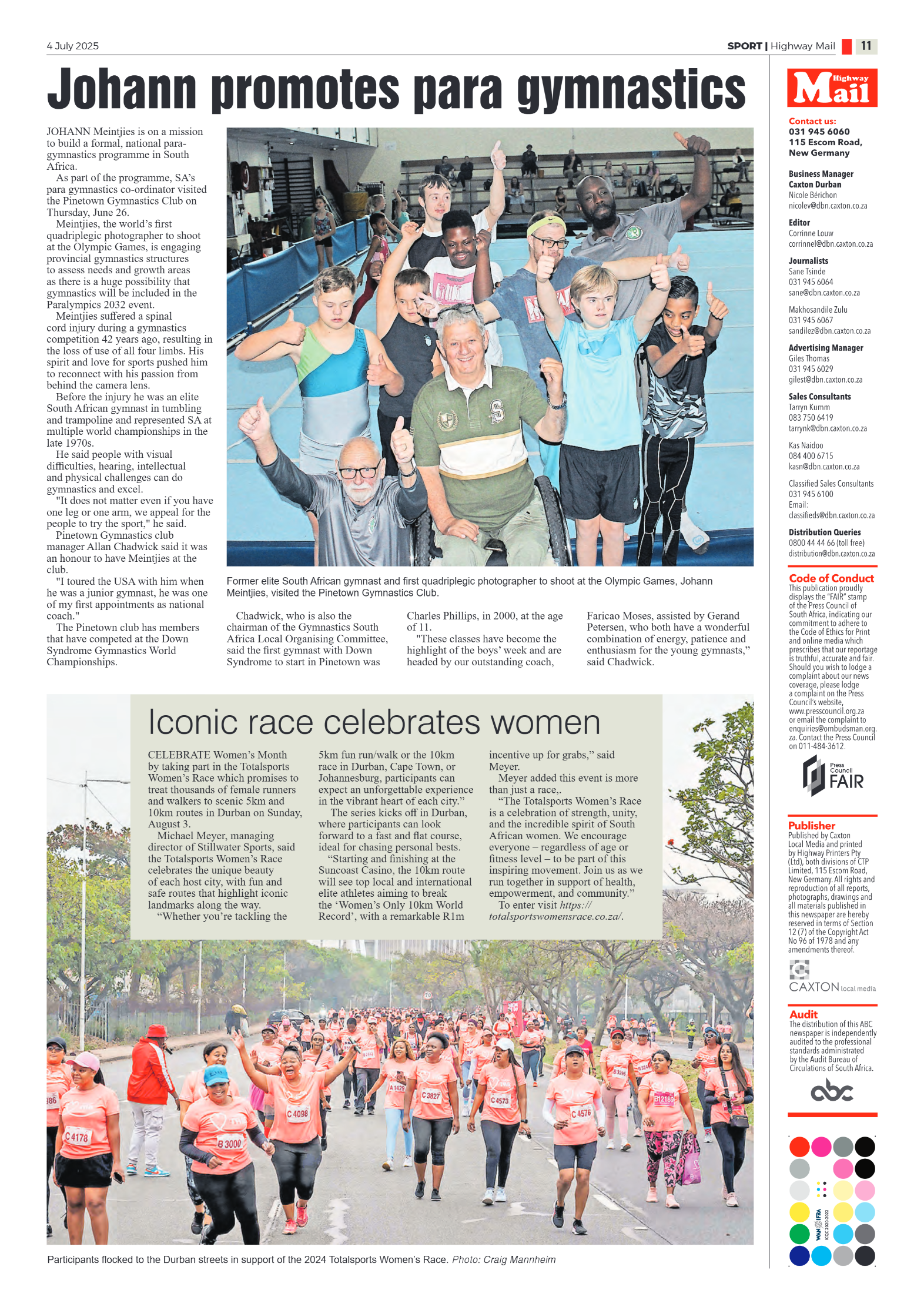 Highway Mail 4 July 2025 page 11