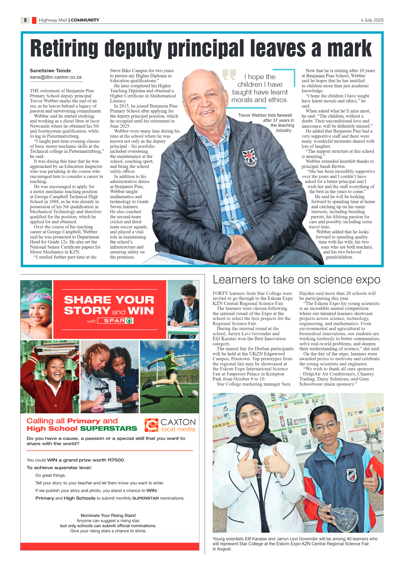 Highway Mail 4 July 2025 page 6