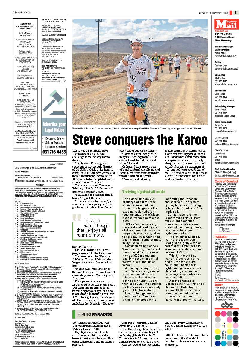 Highway Mail 4 March 2022 page 11