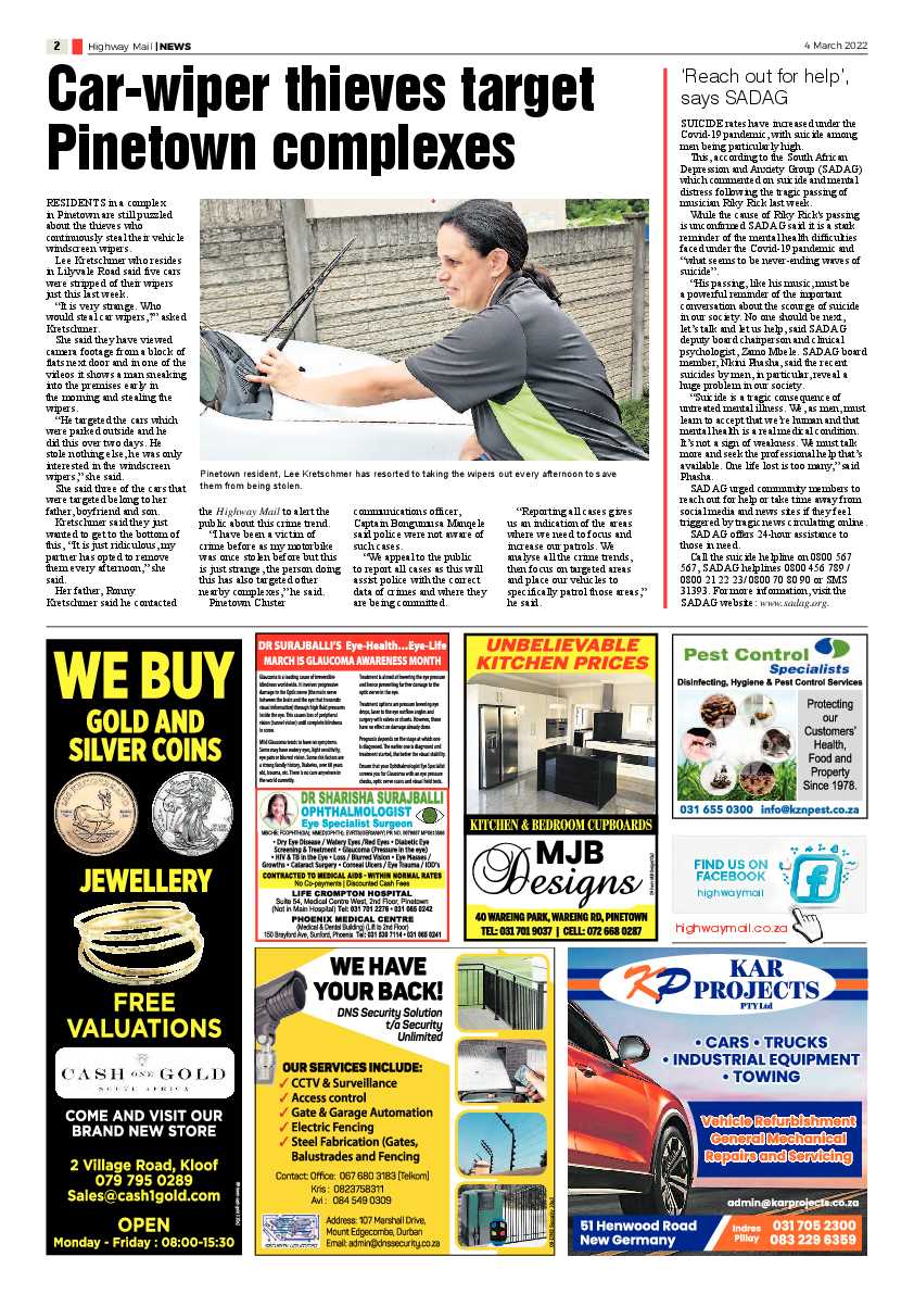 Highway Mail 4 March 2022 page 2
