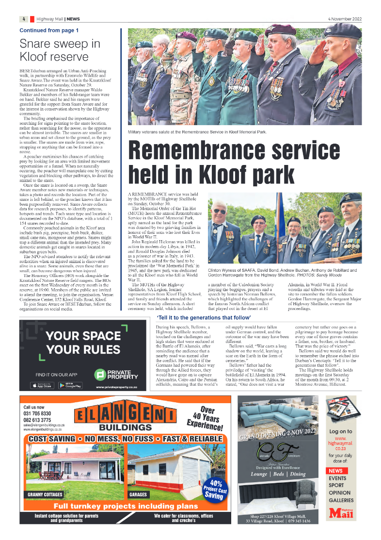 Highway Mail 4 November 2022 page 4