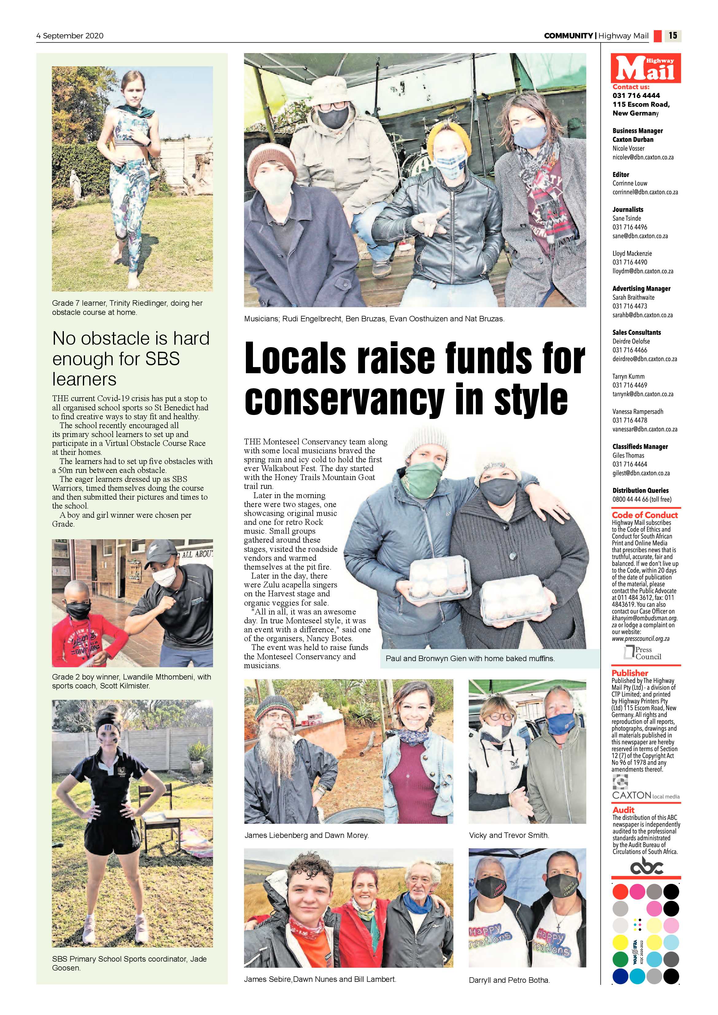 Highway Mail 4 September 2020 page 15