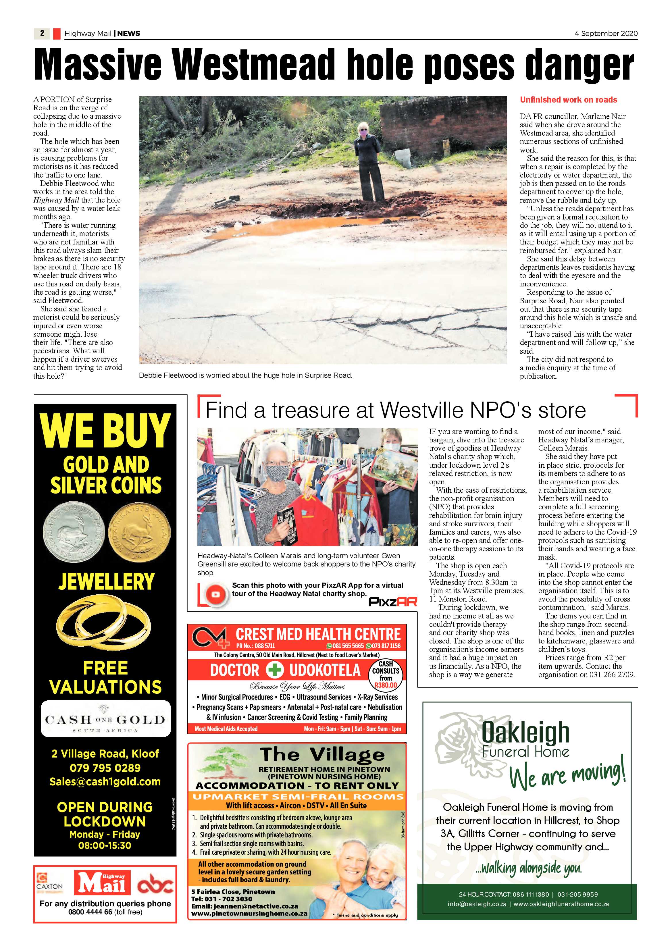 Highway Mail 4 September 2020 page 2