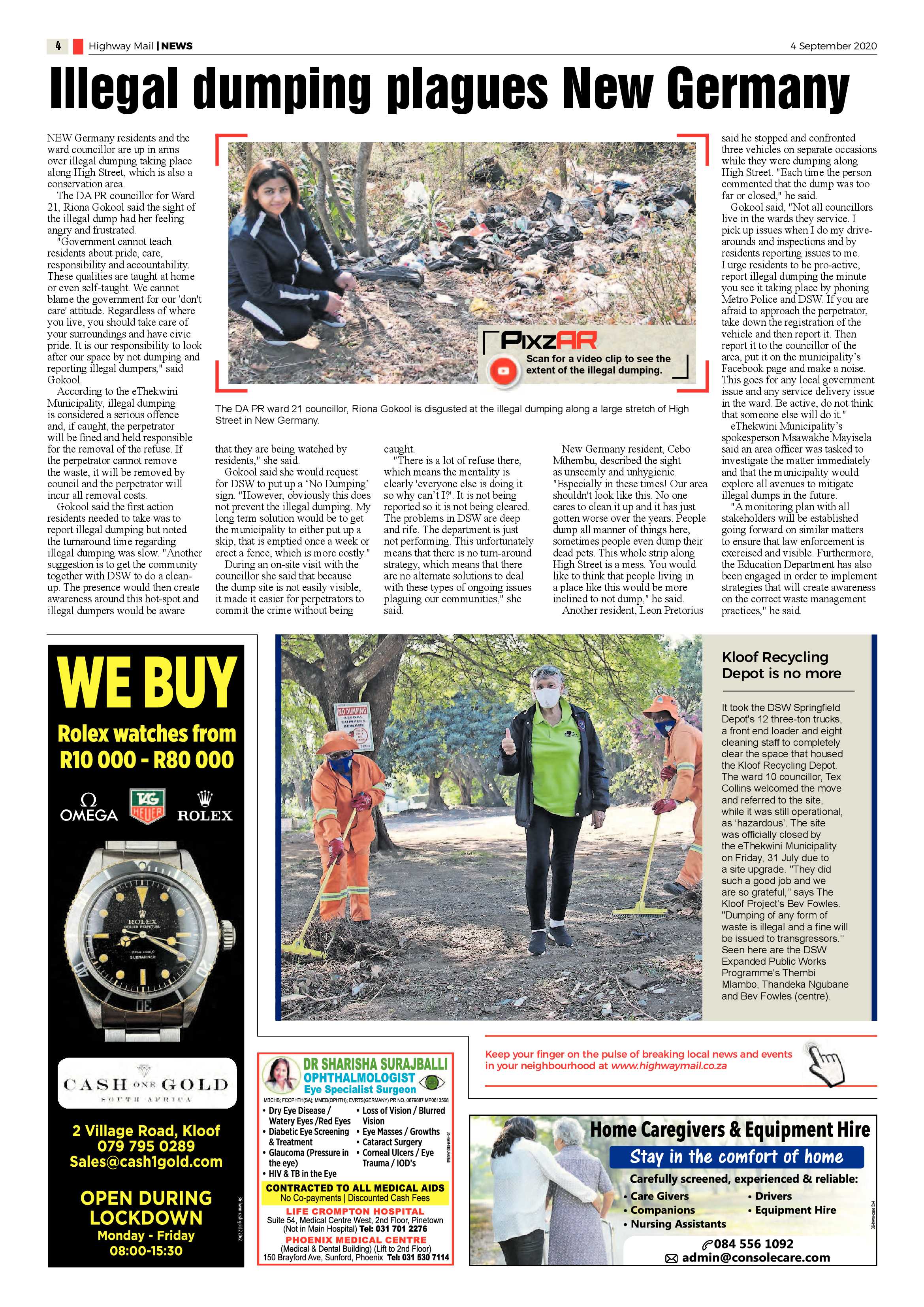 Highway Mail 4 September 2020 page 4