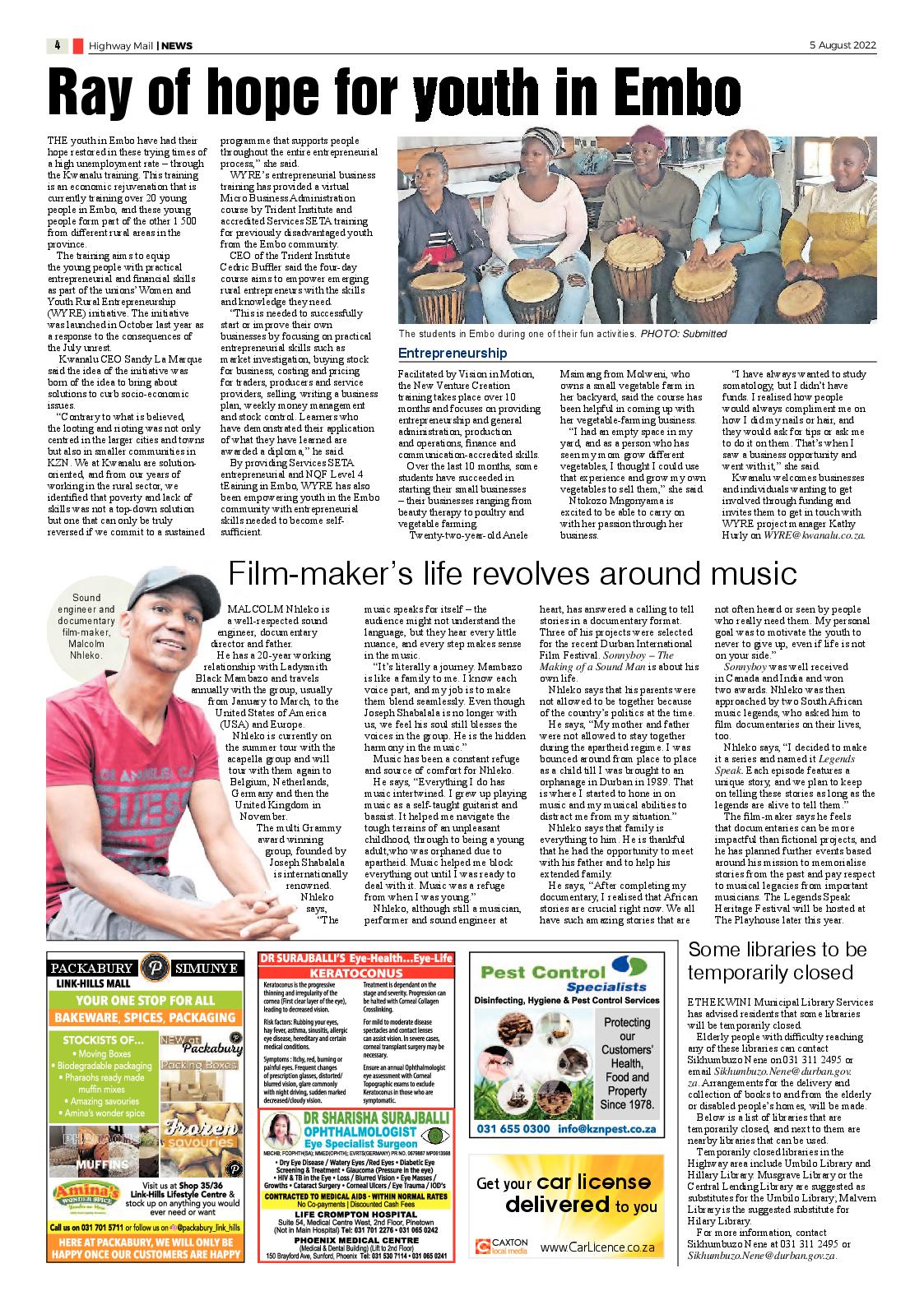 Highway Mail 5 August 2022 page 4