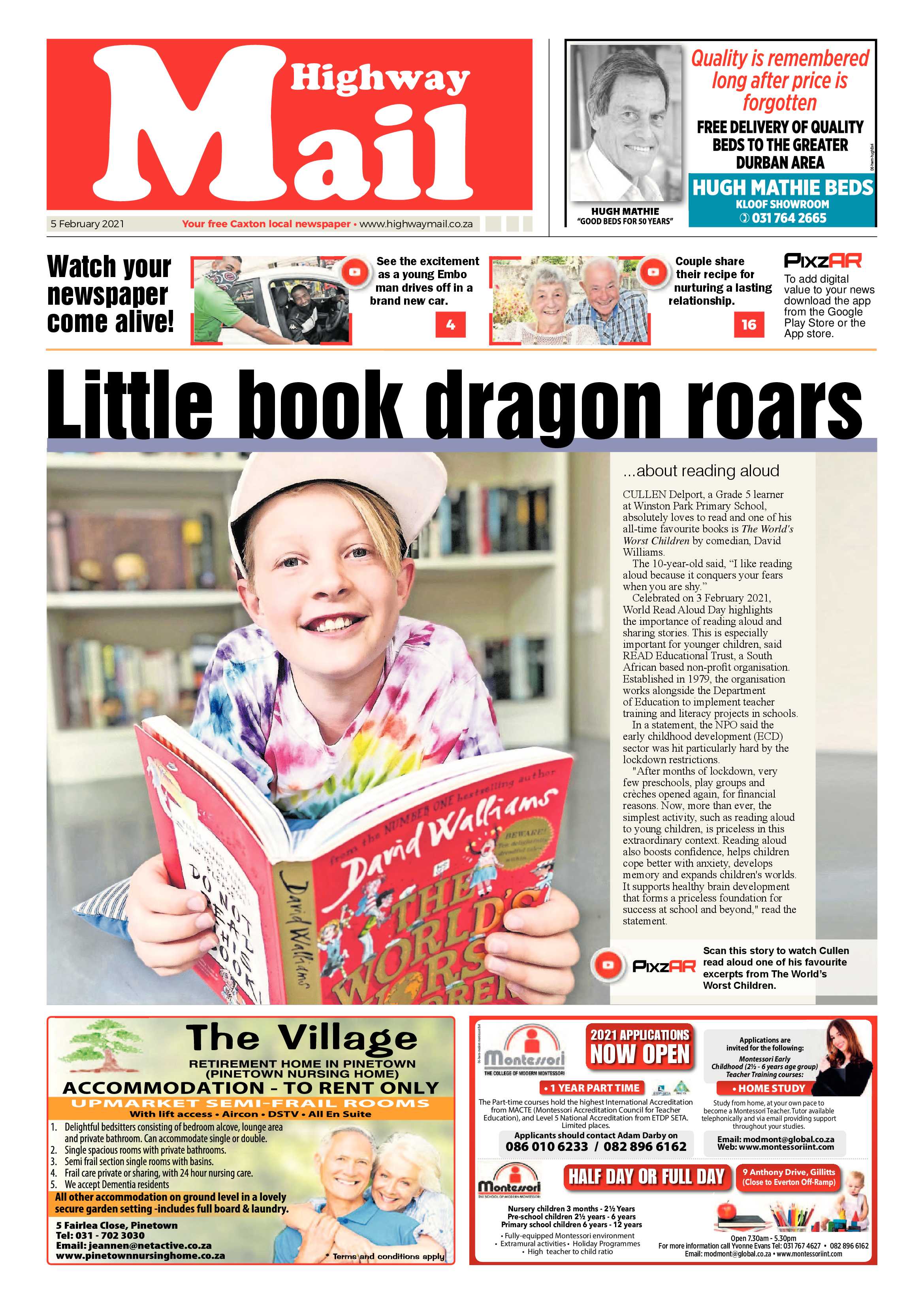 Highway Mail 5 February 2021 page 1