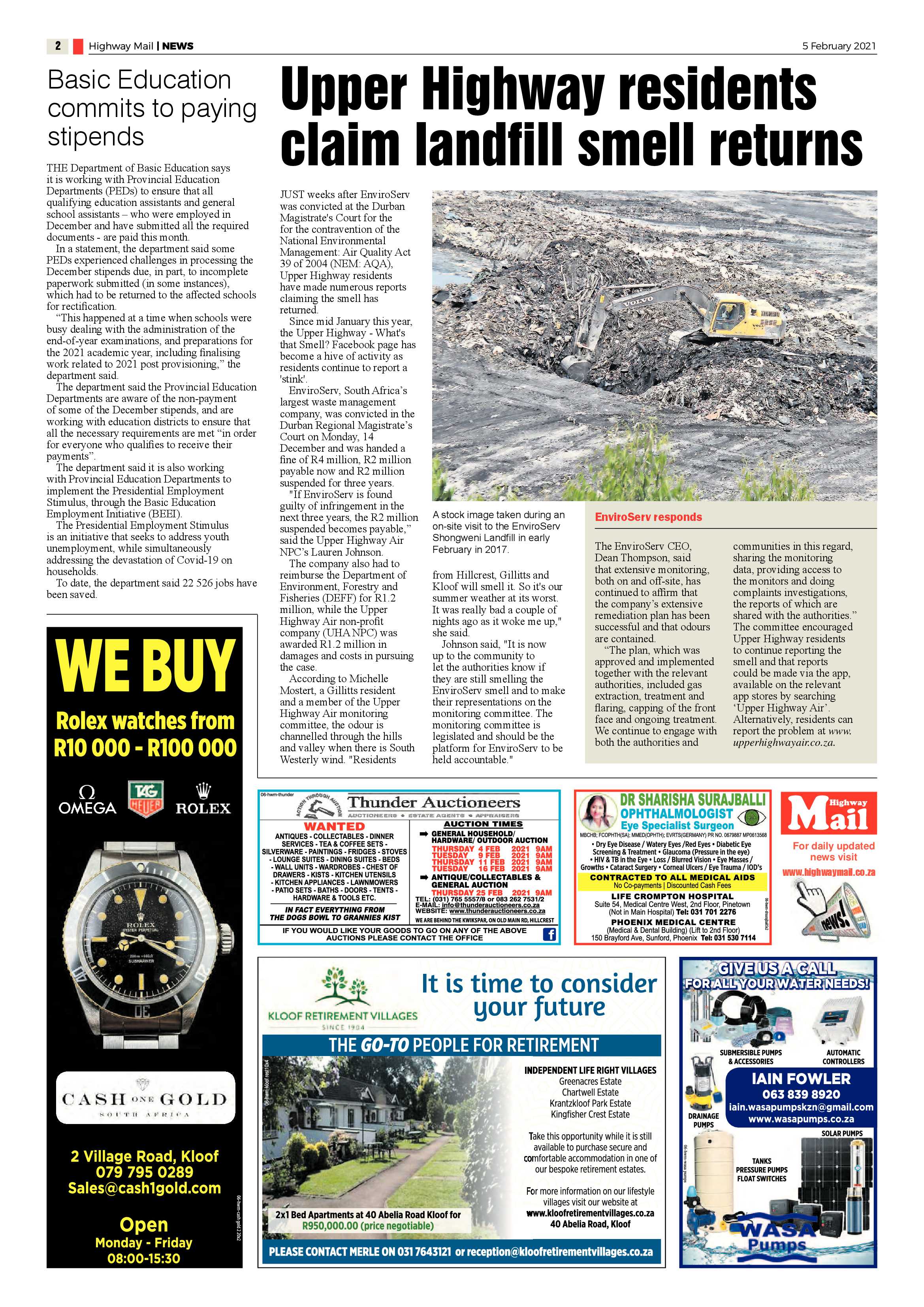Highway Mail 5 February 2021 page 2