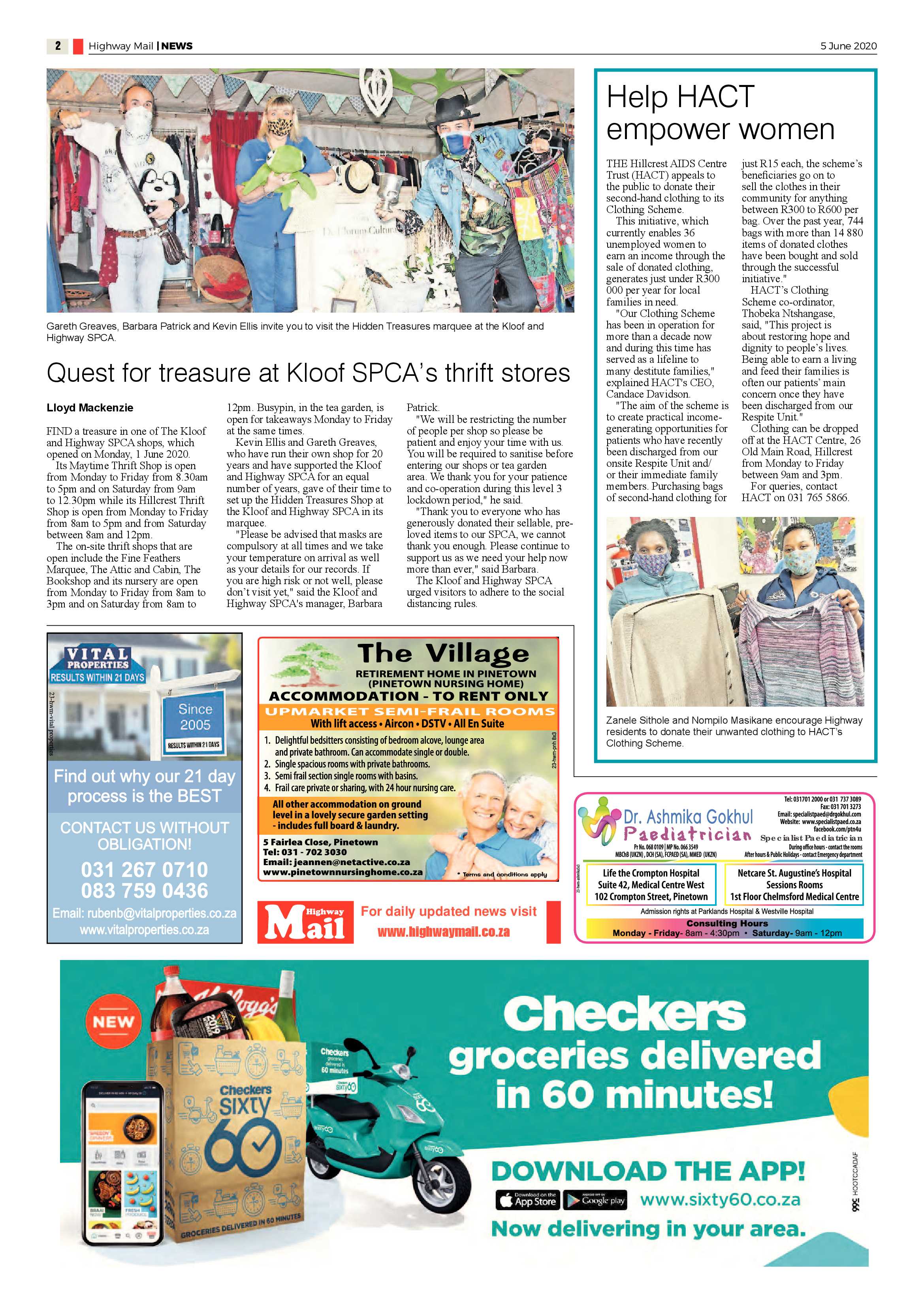 Highway Mail 5 June 2020 page 2