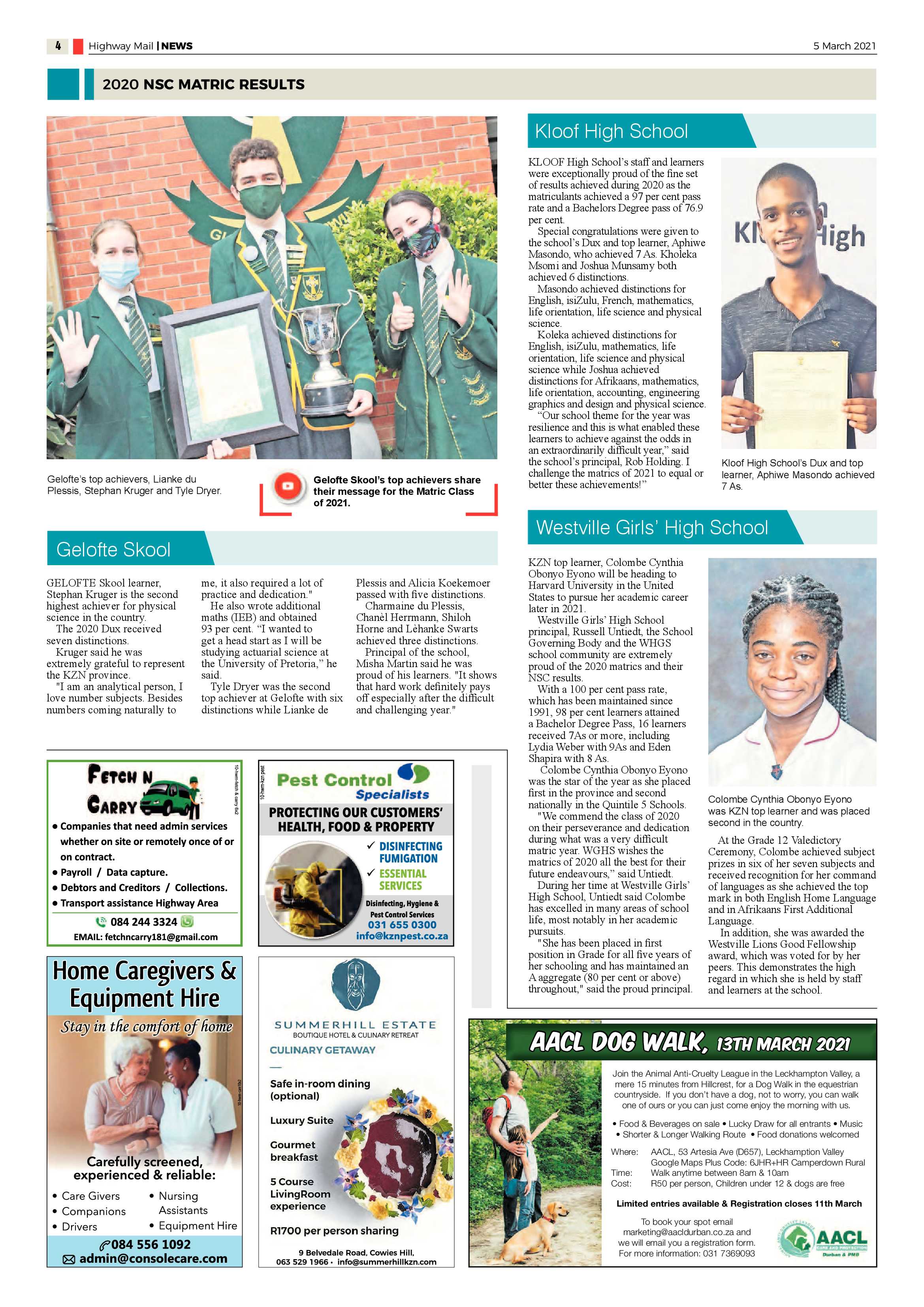 Highway Mail 5 March 2021 page 4