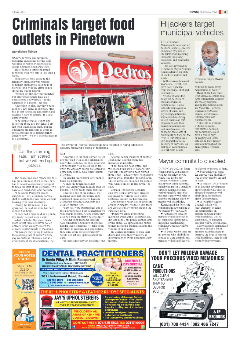 Highway Mail 5 May 2023 page 3