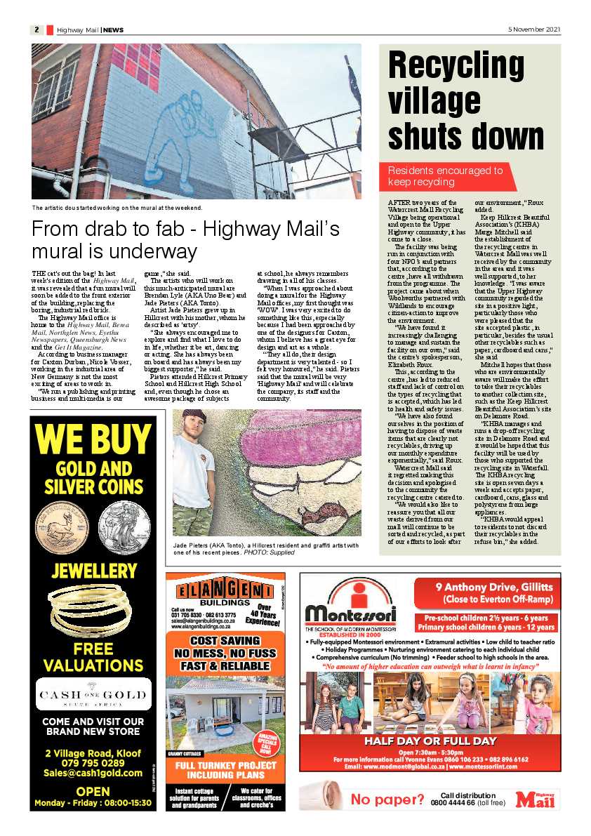 Highway Mail 5 November 2021 page 2