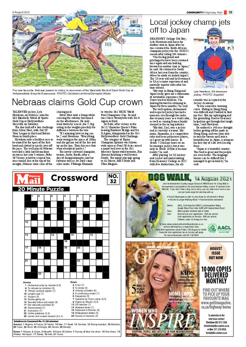 Highway Mail 6 August 2021 page 11
