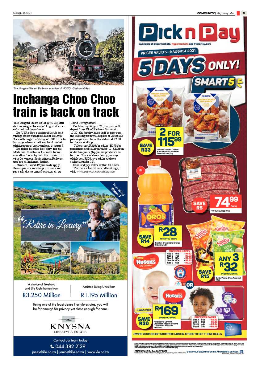 Highway Mail 6 August 2021 page 9
