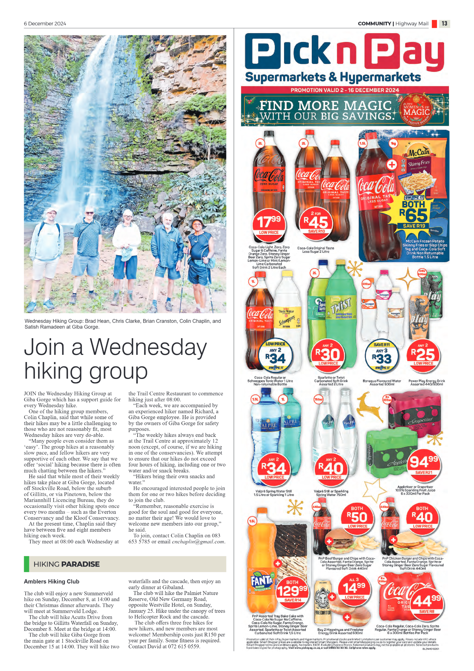Highway Mail 6 December 2024 page 13