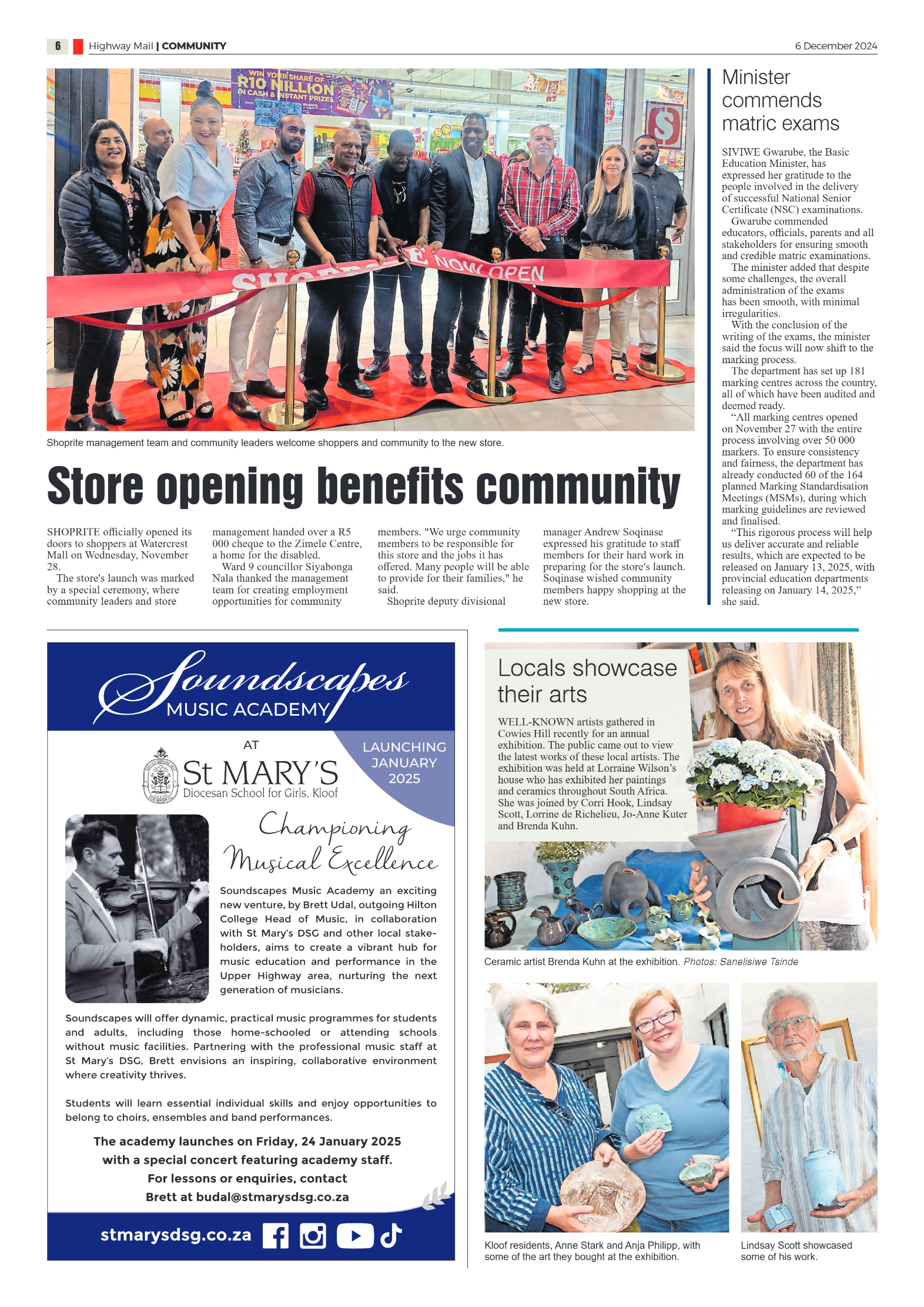 Highway Mail 6 December 2024 page 6