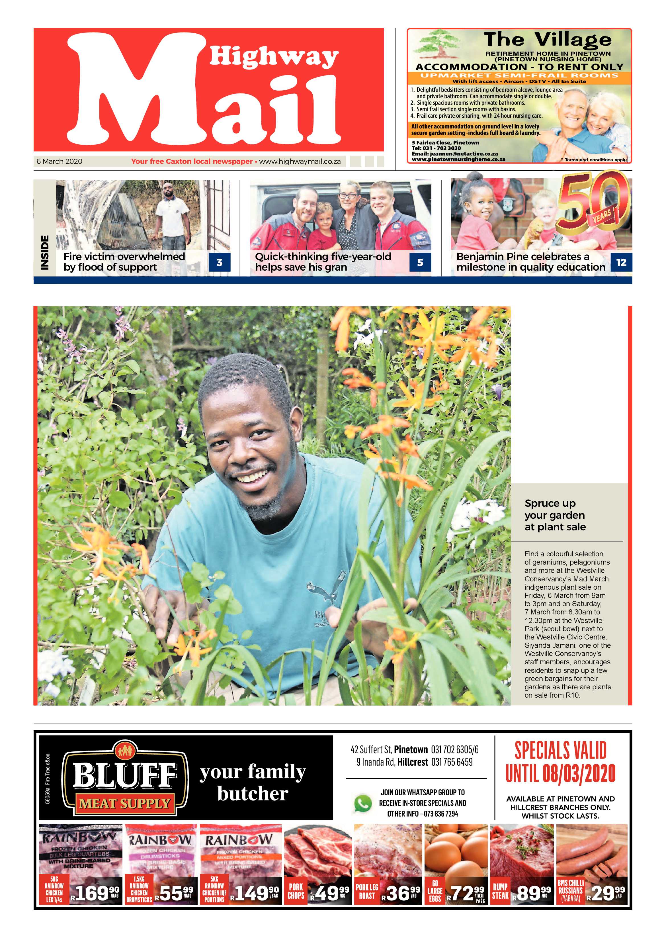Highway Mail 6 March 2020 page 1