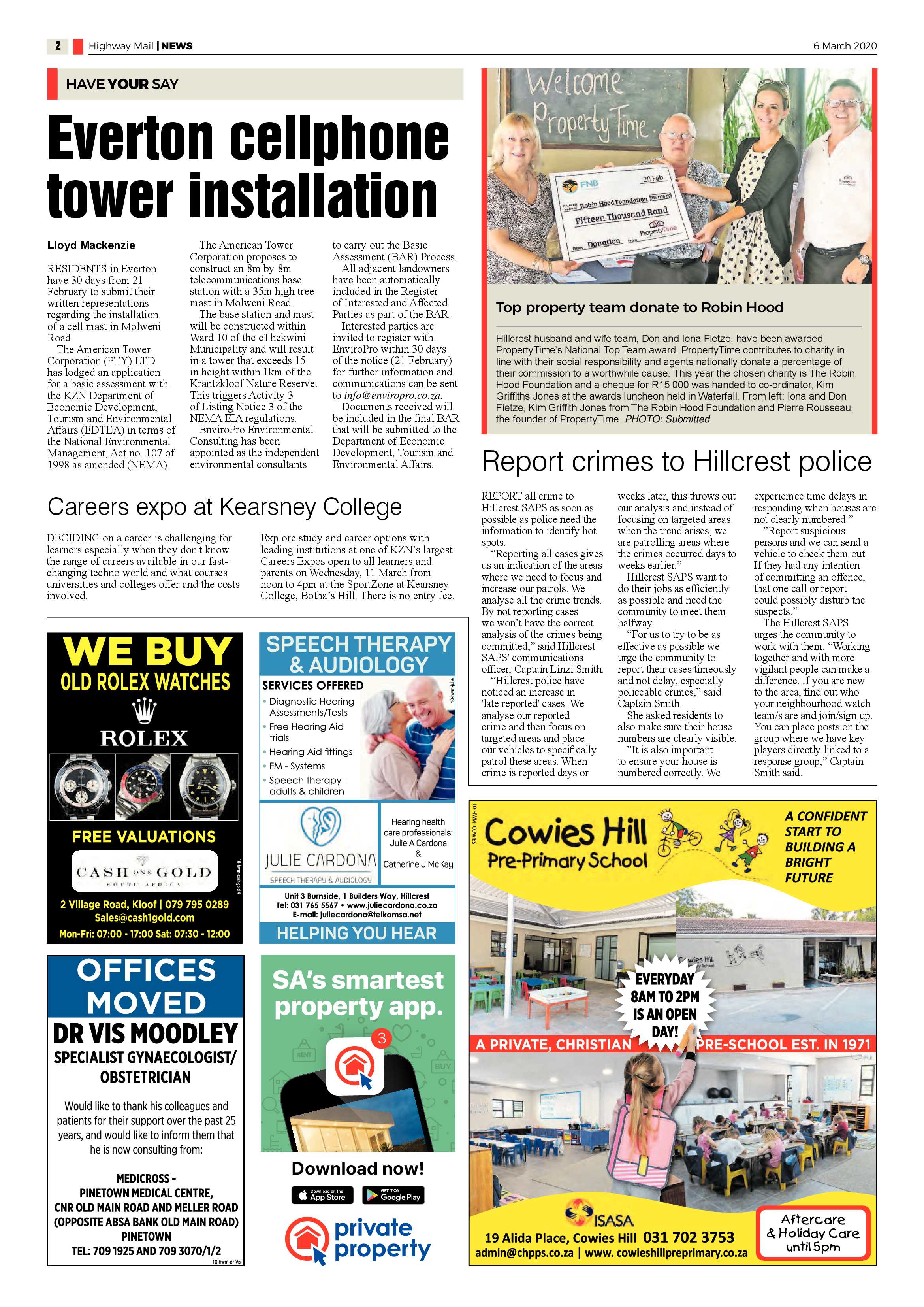 Highway Mail 6 March 2020 page 2
