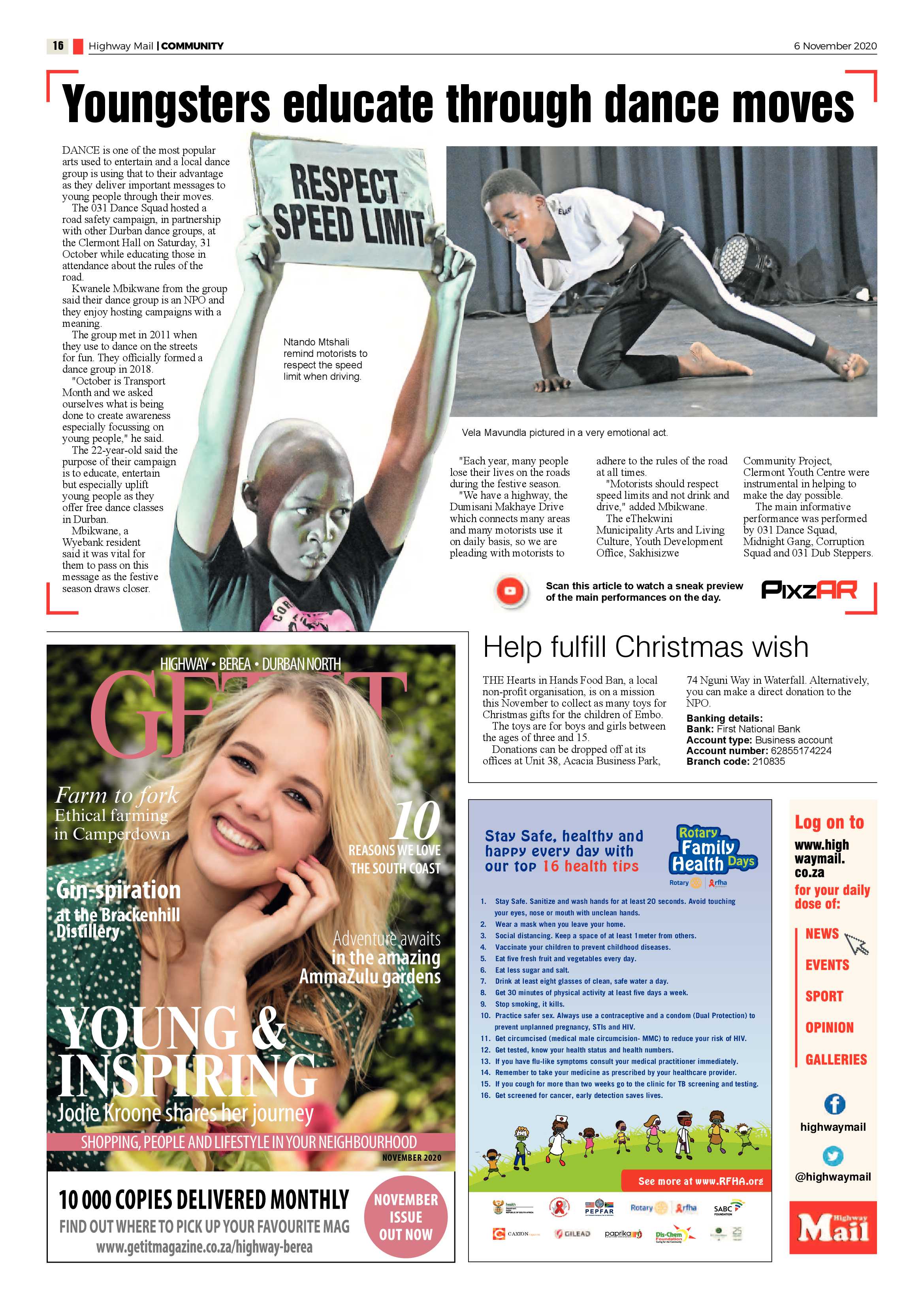 Highway Mail 6 November 2020 page 16