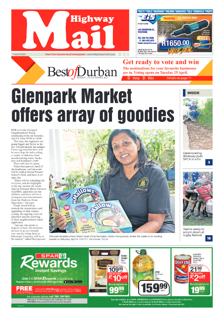 Highway Mail 7 April 2023 page 1