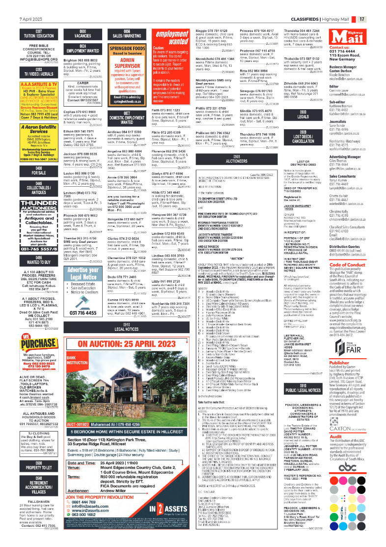 Highway Mail 7 April 2023 page 17