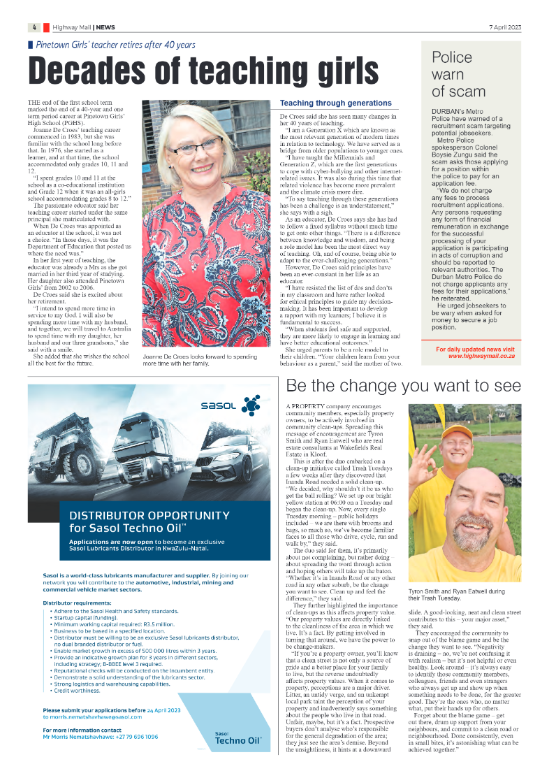 Highway Mail 7 April 2023 page 4