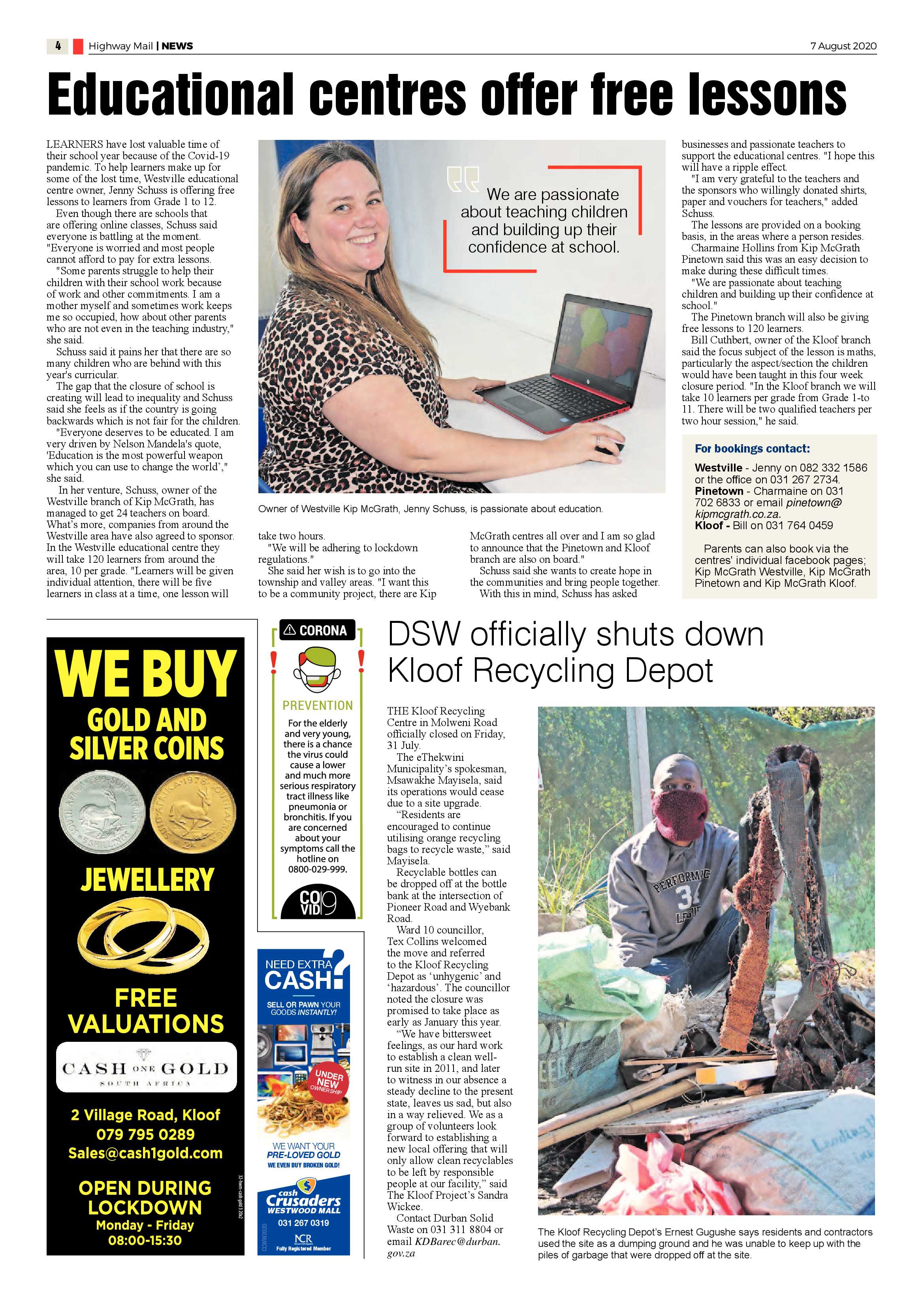 Highway Mail 7 August 2020 page 4