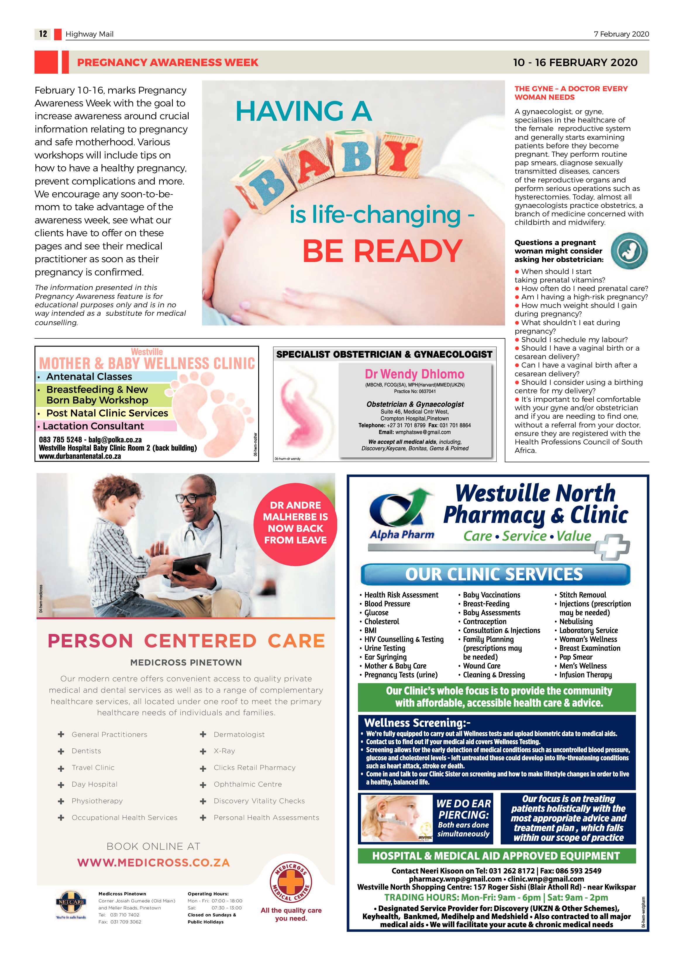 Highway Mail 7 February 2020 page 12