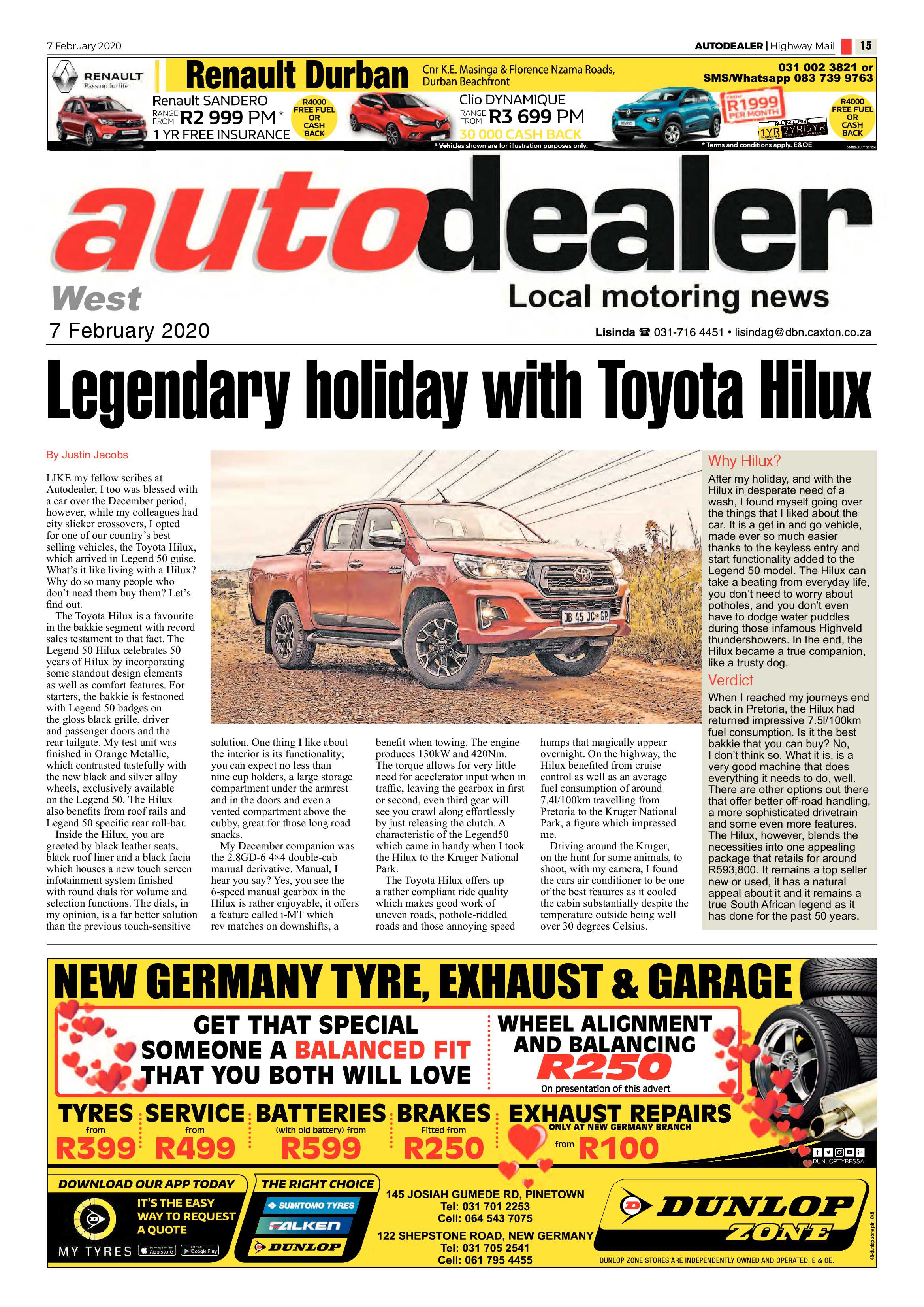 Highway Mail 7 February 2020 page 15